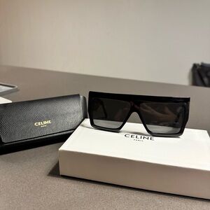 Celine Sleek Black Sunglasses